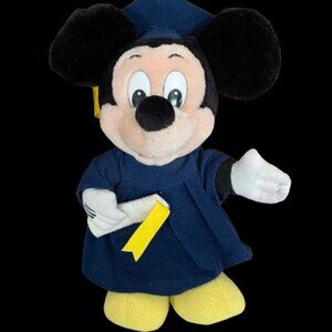 Graduation Mickey plushie